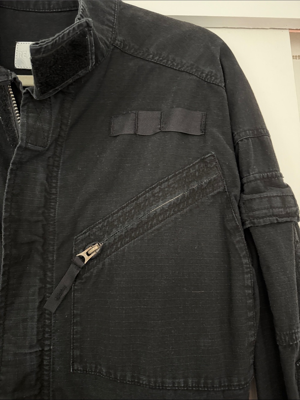 Re/Done Black Utility Jumpsuit - Picture 4 of 10